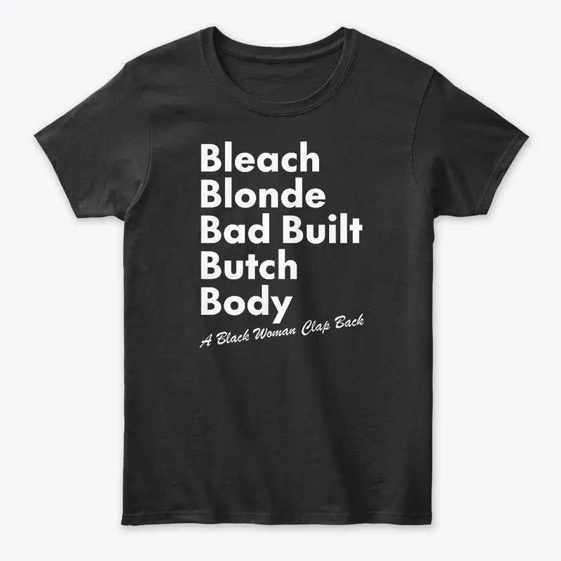 Bleach Blonde Bad Built Butch Body